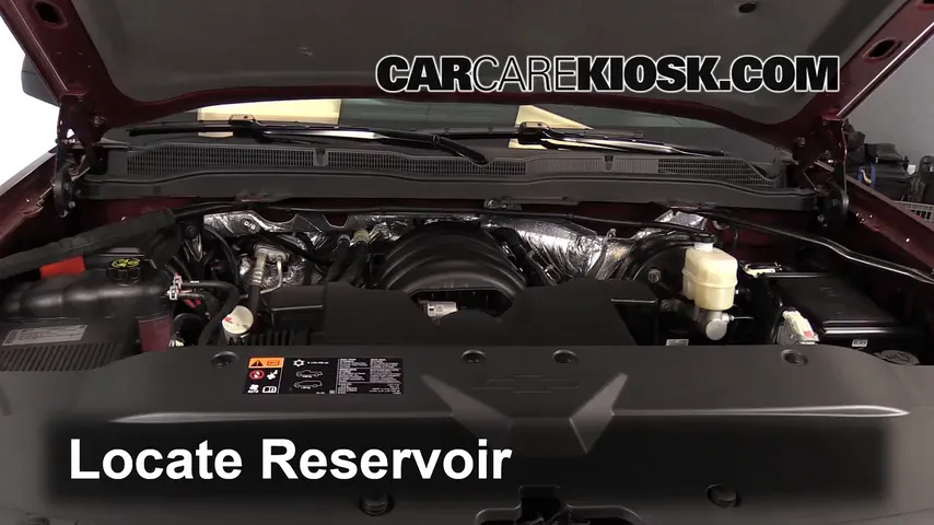 2014 Chevrolet Silverado 1500 LT 5.3L V8 FlexFuel Crew Cab Pickup Windshield Washer Fluid
